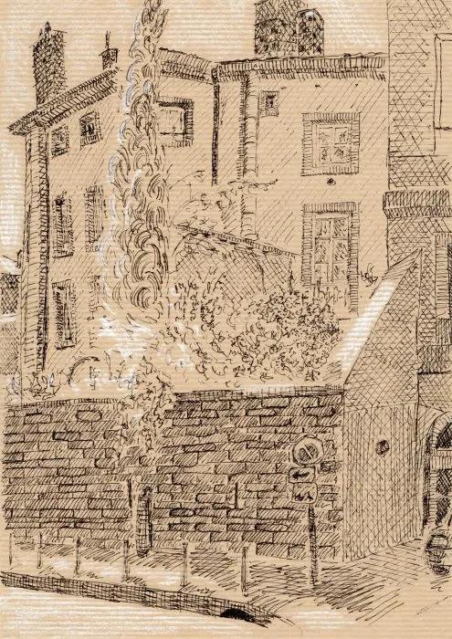 Coin de rue à Lyon